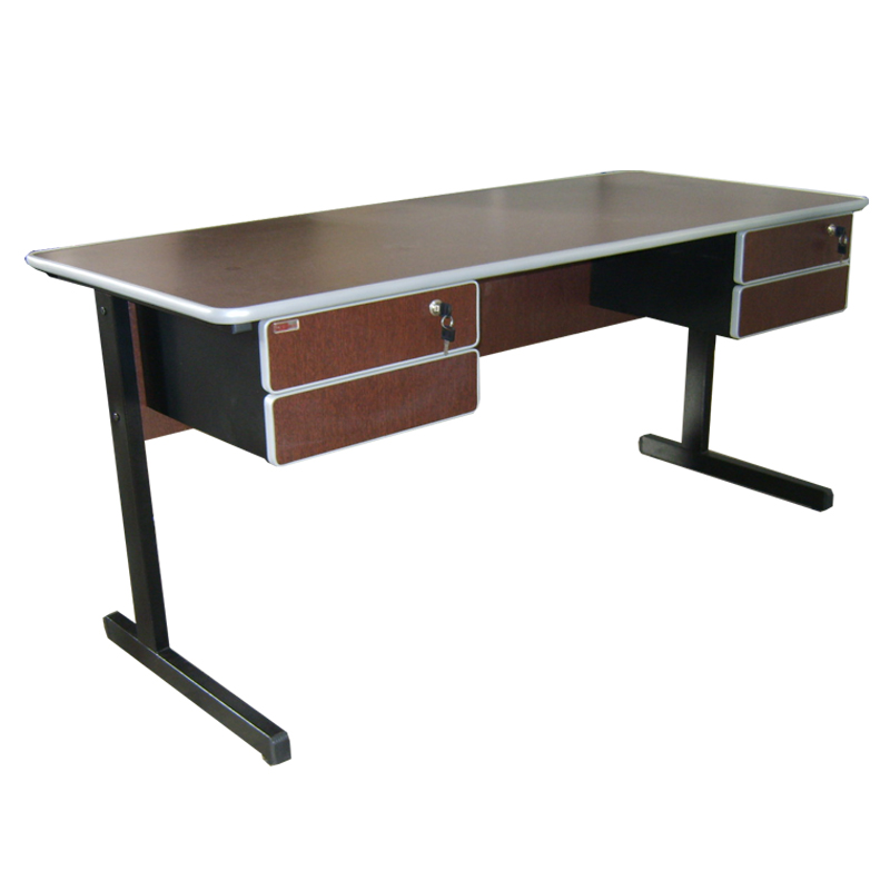 mesa 1,60 com 4 gavetas