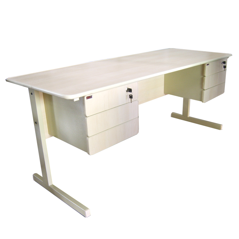 mesa 1,60 com 6 gavetas