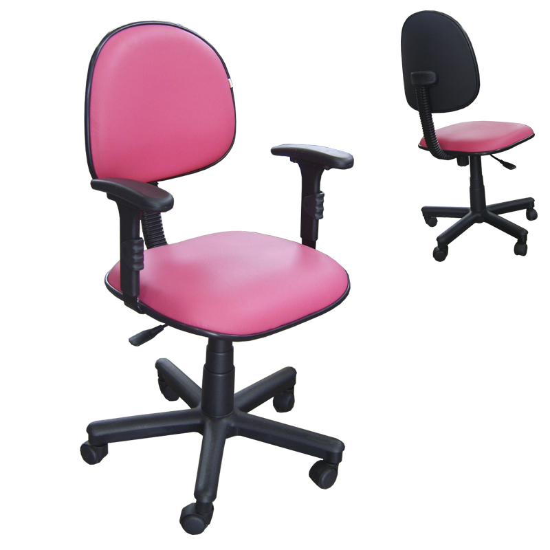 CADEIRA EXECUTIVA GIRAT�RIA COM L SANFONADO COM BRA�O