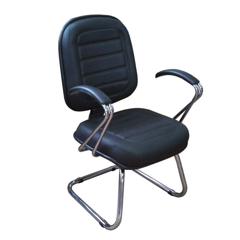 CADEIRA DIRETOR ORION CONT�NUA CROMADA COM BRA�O