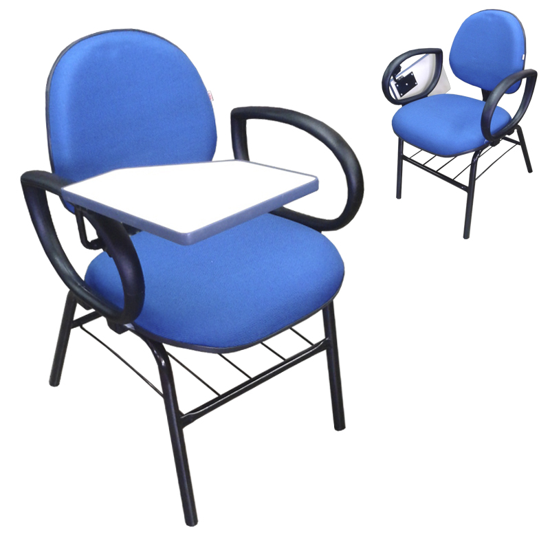 CADEIRA UNIVERSIT�RIA EXECUTIVA PALITO COM PRANCHETA ESCAMOTE�VEL