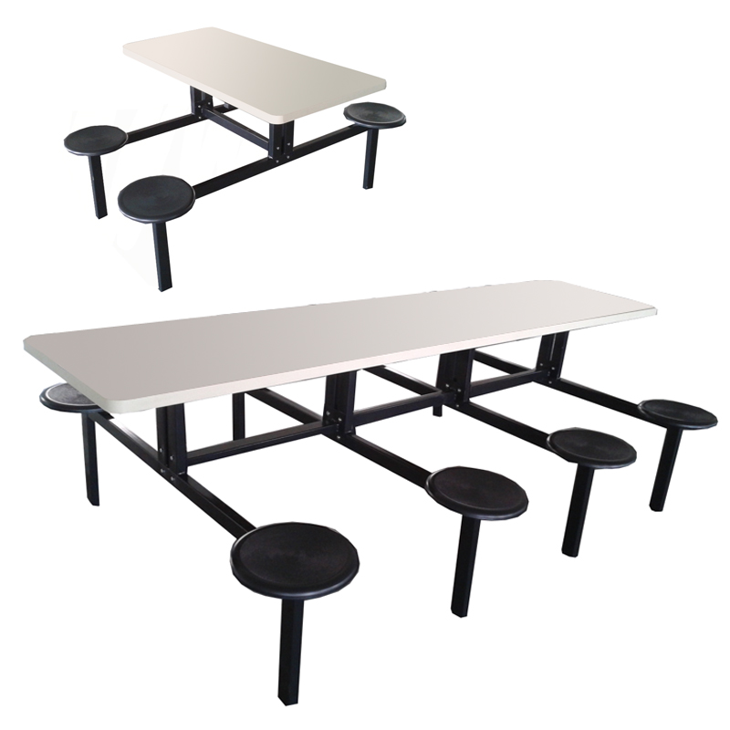 Mesa para refeit�rio sem encosto