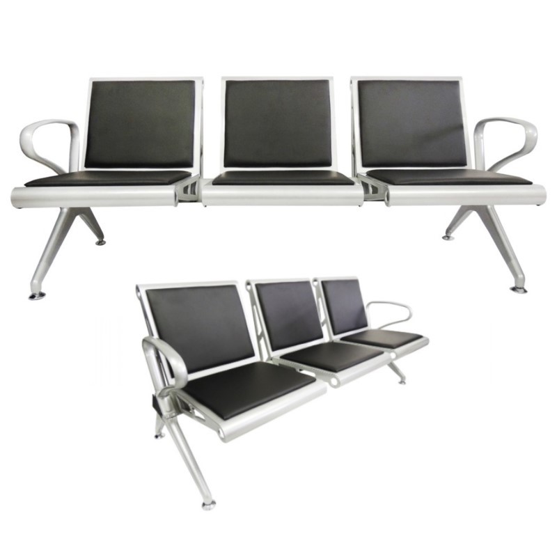 Longarina 3 lugares PEL-9801KC